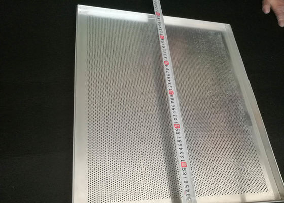 Baking / Drying Food Grade 14 Inch Stainless Steel Wire Mesh Trays